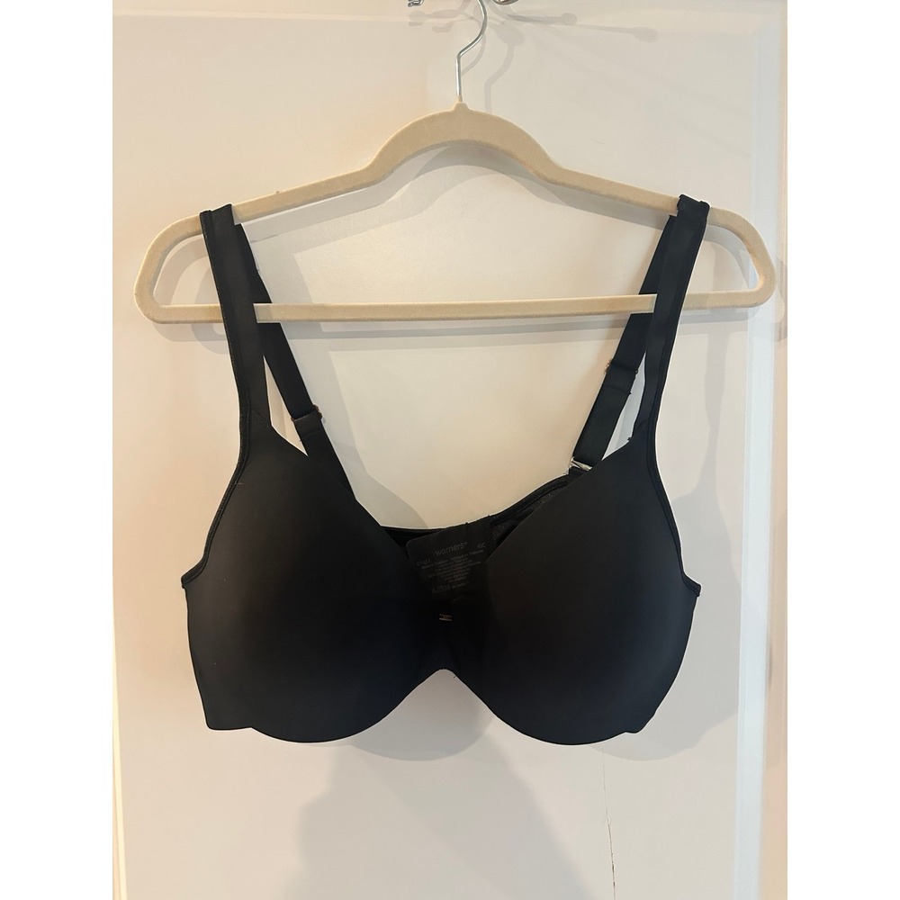 Warner's Black Bra Size 40C